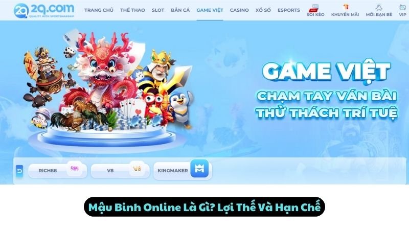 Mậu Binh Online 2Q - Top 7 Phương Pháp Hay Nhất Năm 2024 1 mau-binh-online-1